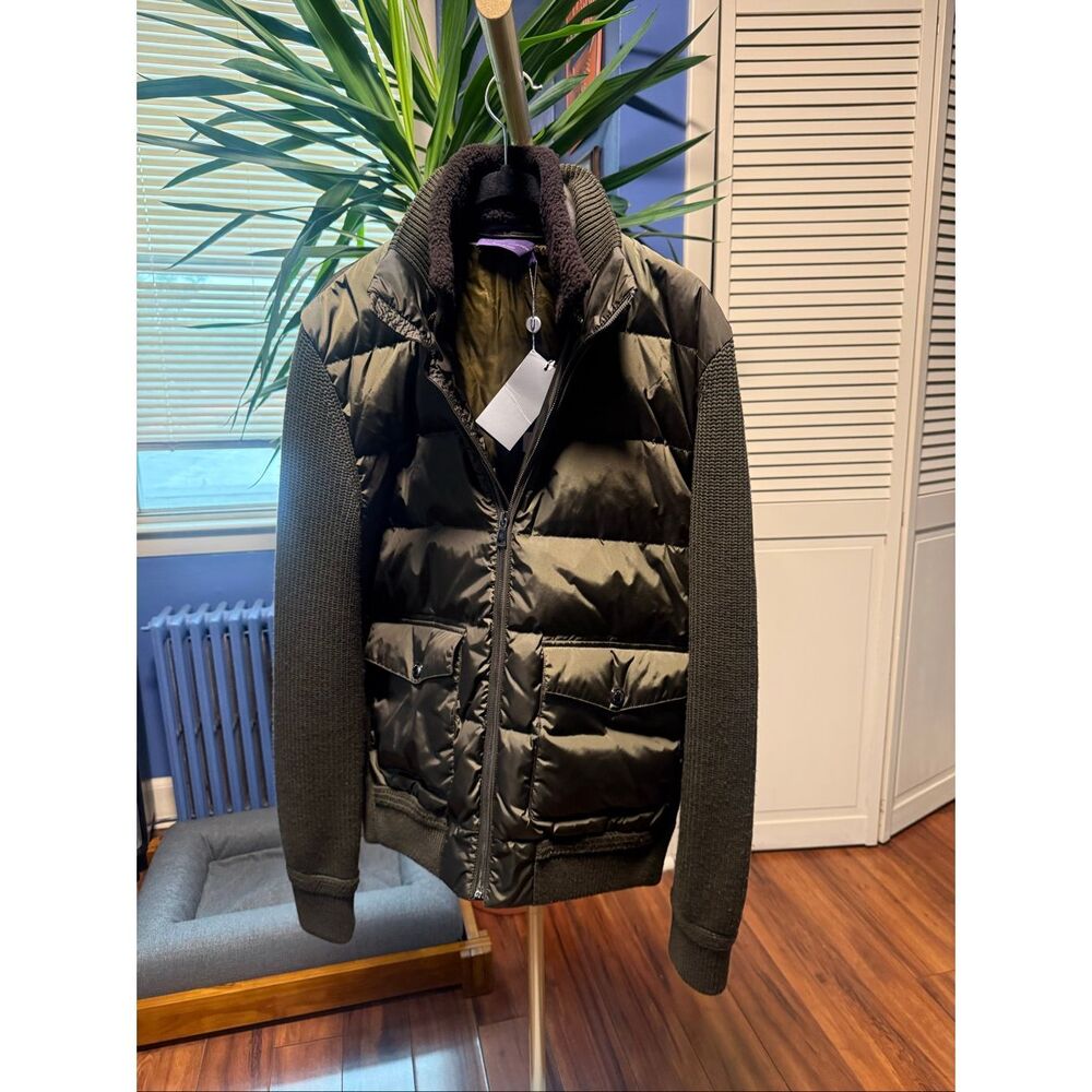Ralph Lauren Purple Label luxury bomber/flight